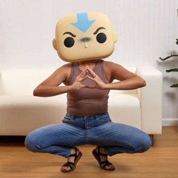 NWT Funko Pop Avatar The Last Airbender Mask Anng - Picture 2 of 6